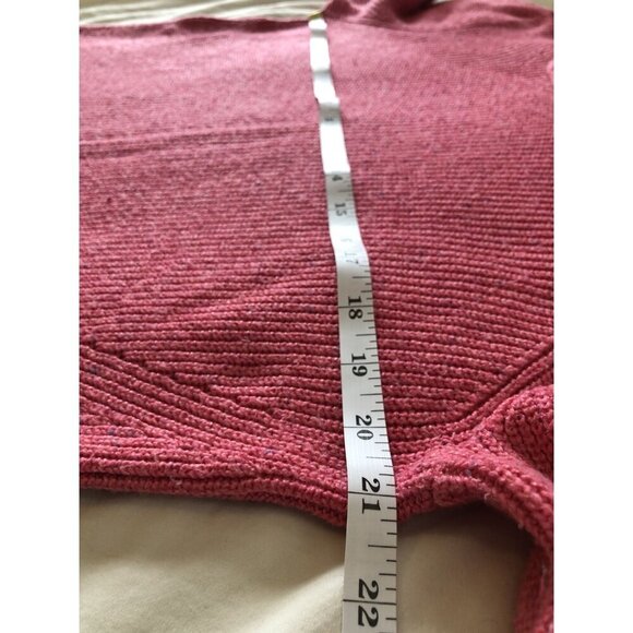 Talbots Pink Cowl Neck Knit Sweater Women's L Feminine Coquette Easter Church - Picture 5 of 6